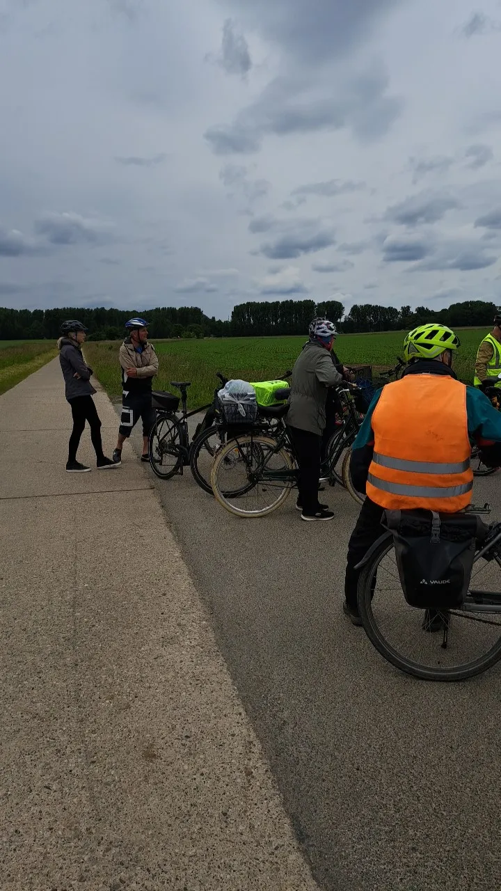 Vatertags Runde mit der Seniorengruppe