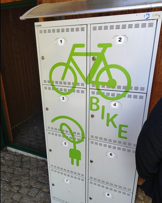 Ladestation am Flotten Radler